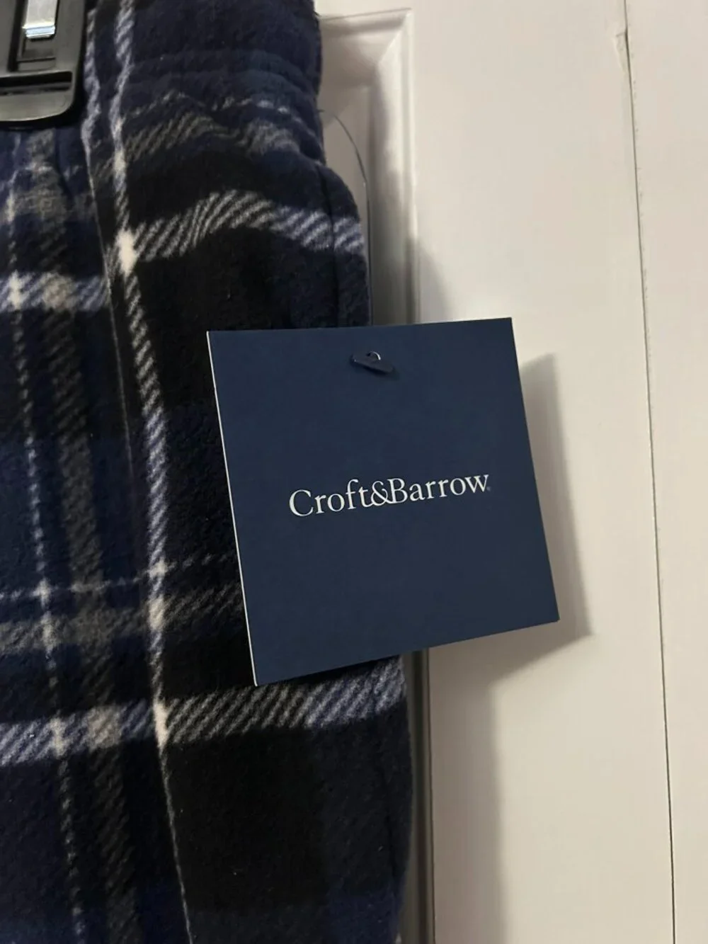 Men's Croft & Barrow Fleece Pajama Pants MENS MEDIUM **NWT**